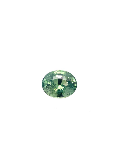 Green Sapphire — 2.53ct Oval | 9.00 x 7.25mm | Madagascar | Heated