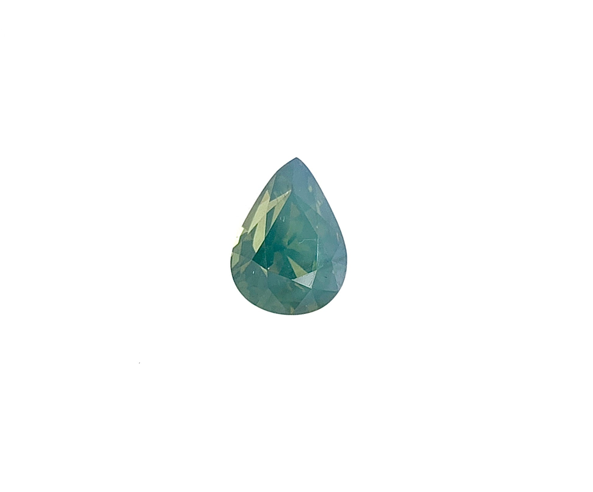 Green Sapphire — 2.54ct Pear | 9.30 x 6.75mm | Madagascar | Unheated