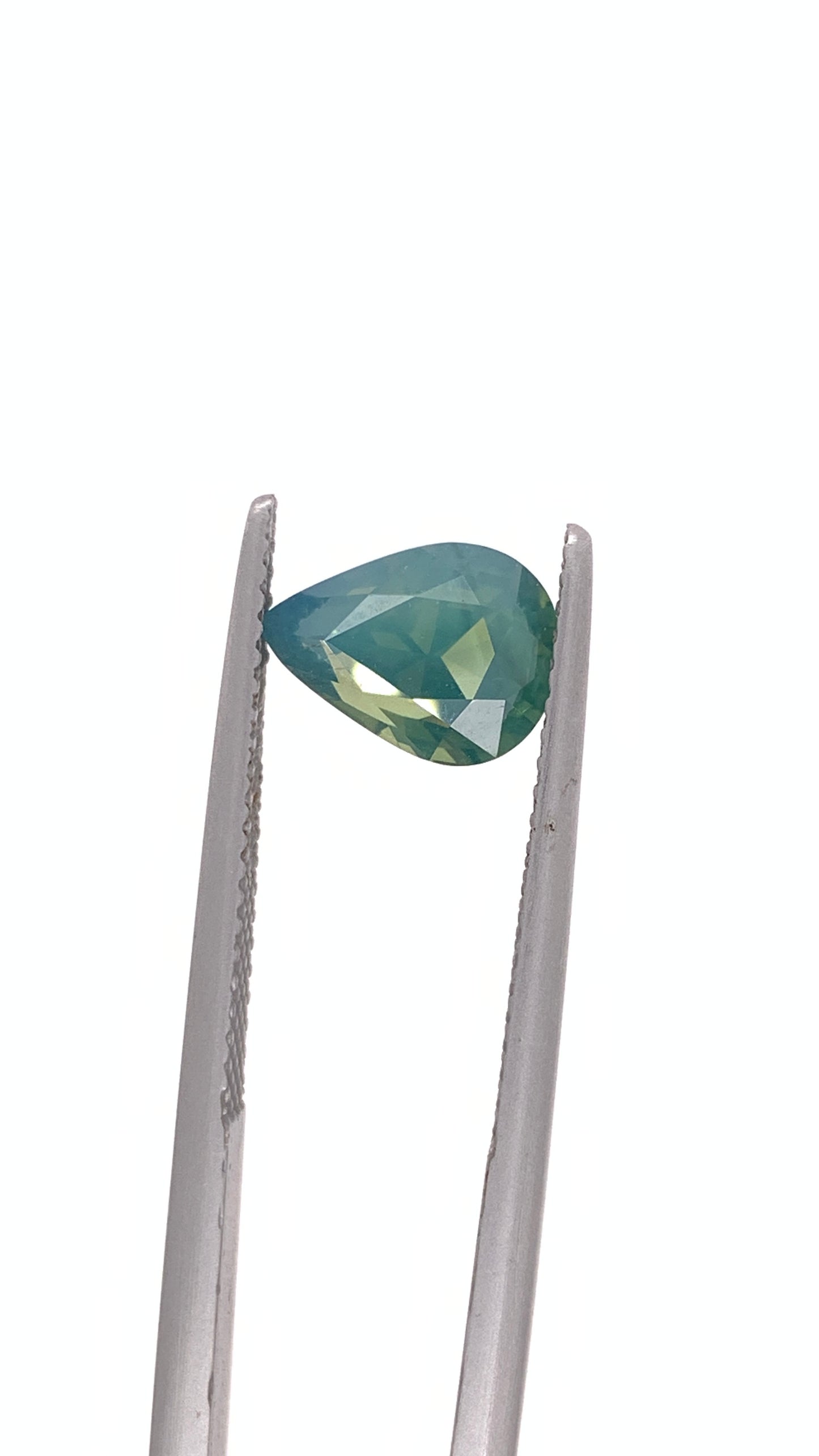 Green Sapphire — 2.54ct Pear | 9.30 x 6.75mm | Madagascar | Unheated