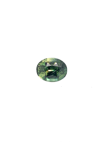 Green Sapphire — 2.56ct Oval | 8.50 x 6.60mm | Madagascar | Heated