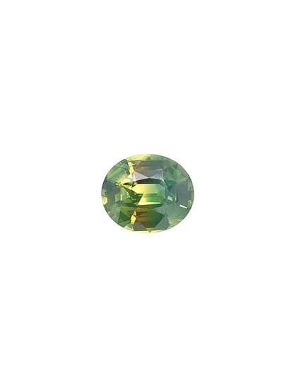Green Sapphire — 3.06ct Oval | 9.70 x 8.25mm | Tanzania | Heated