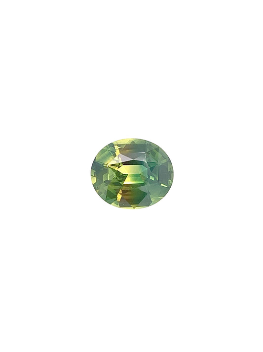 Green Sapphire — 3.06ct Oval | 9.70 x 8.25mm | Tanzania | Heated