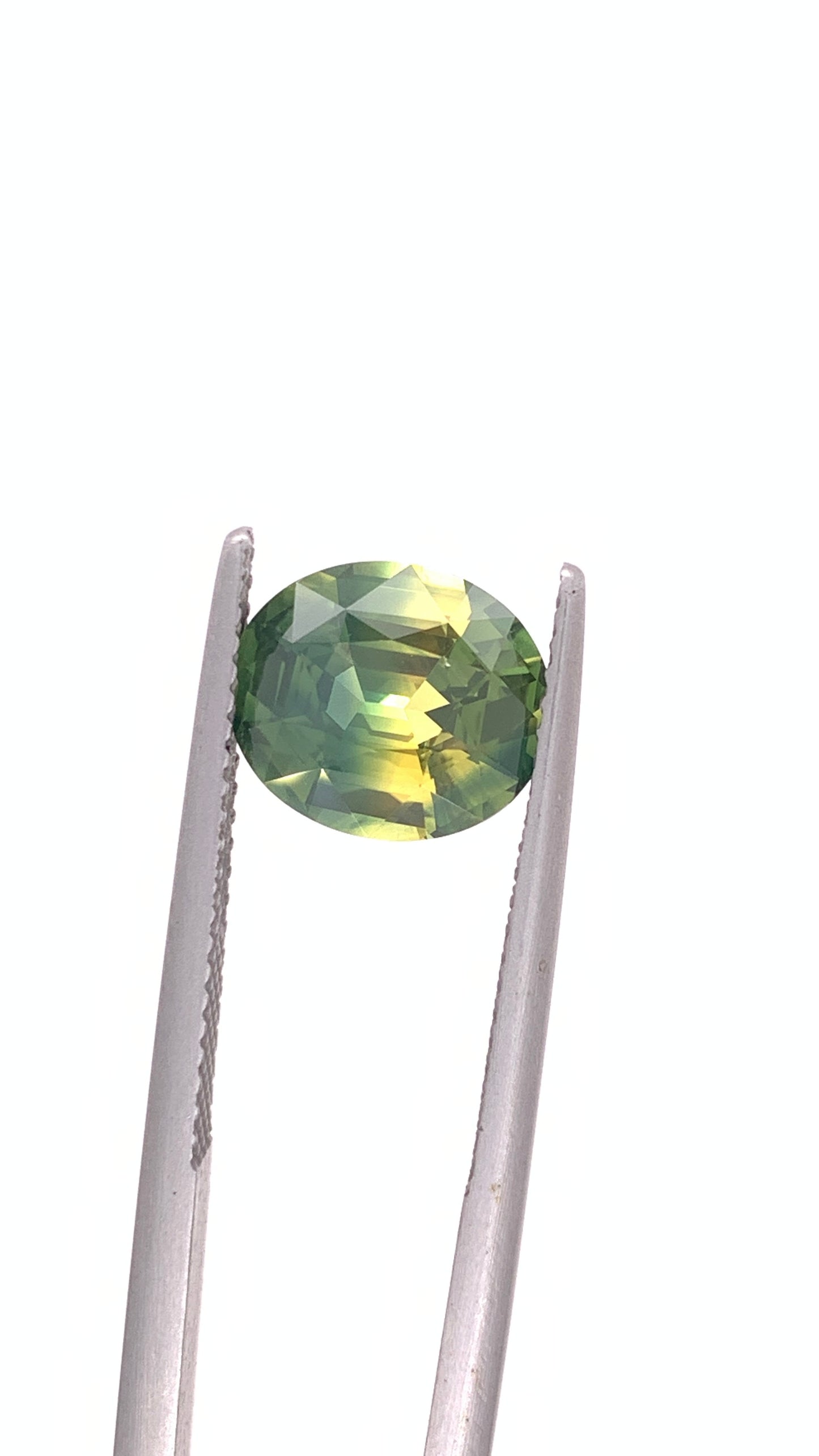 Green Sapphire — 3.06ct Oval | 9.70 x 8.25mm | Tanzania | Heated
