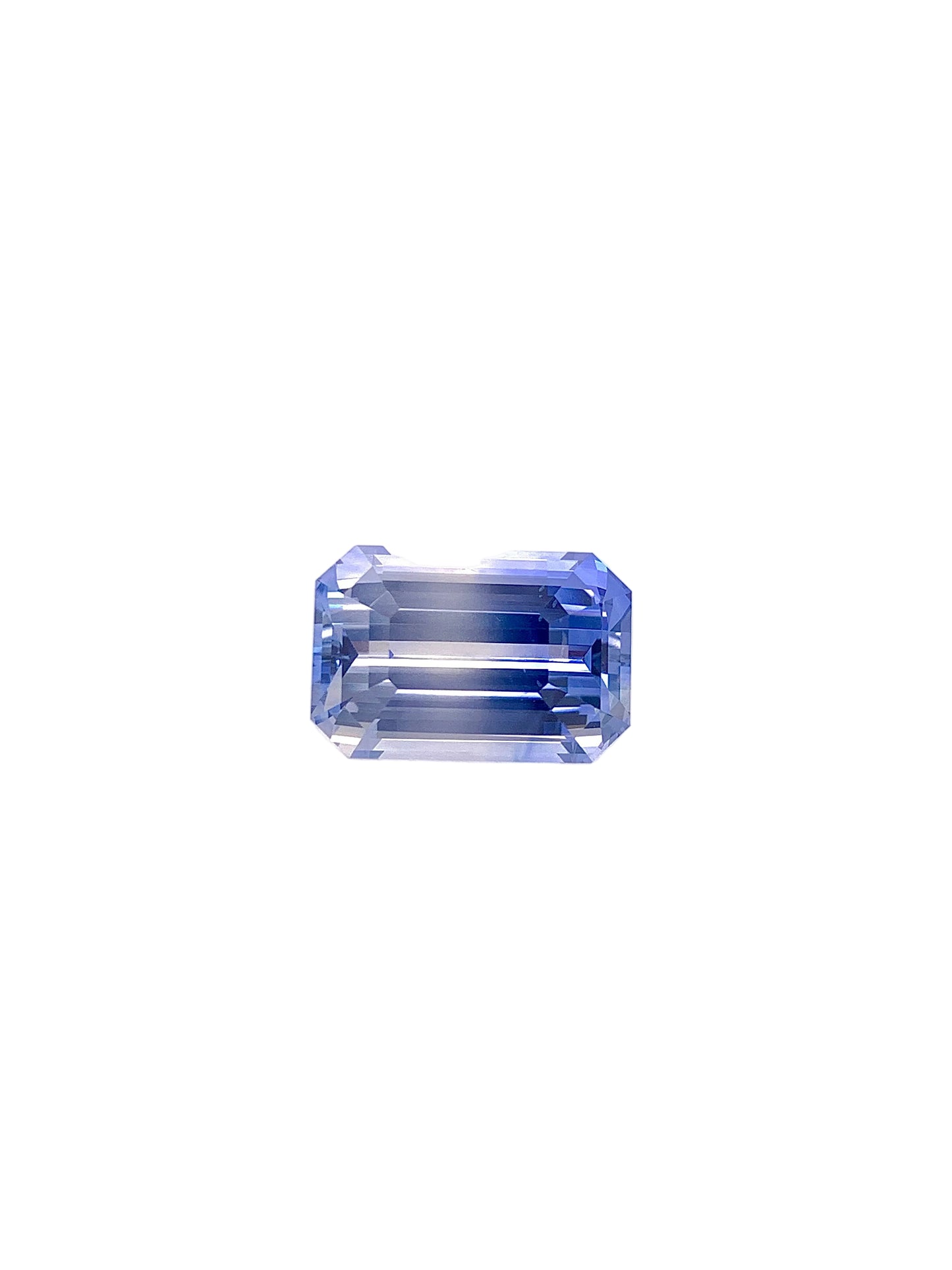 Blue Sapphire — 7.02ct Emerald Cut | 12.45 x 8.35mm | Sri Lanka | Heated