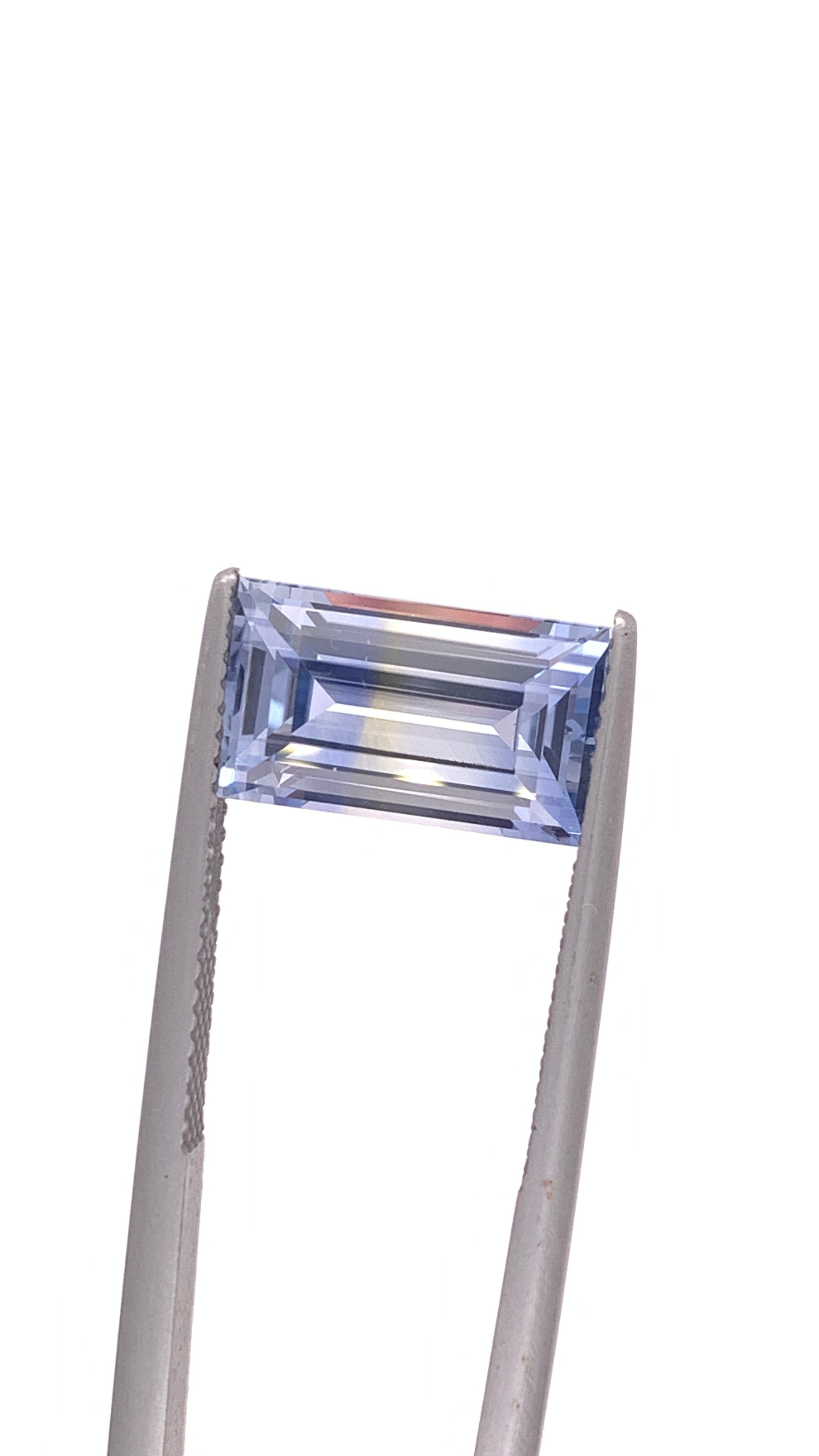 Blue Sapphire — 5.63ct Baguette | 12.40 x 7.35mm | Tanzania | Unheated