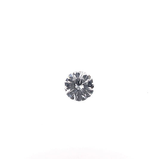 White Sapphire — 1.12ct Round Brilliant Cut | 6.5mm | Sri Lanka | Heated