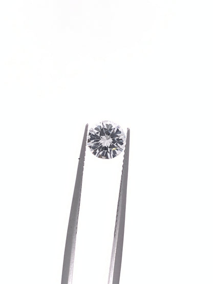 White Sapphire — 1.12ct Round Brilliant Cut | 6.5mm | Sri Lanka | Heated