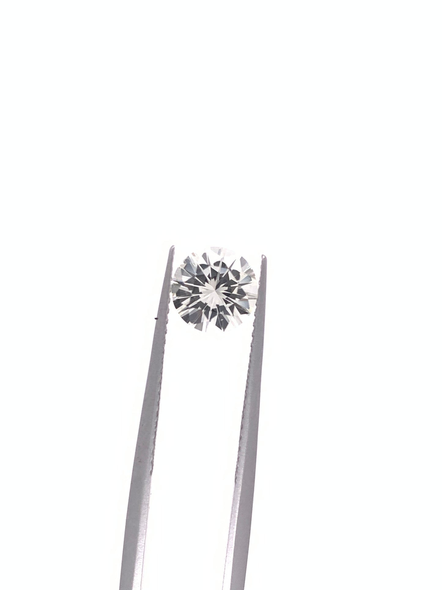 White Sapphire — 1.40ct Round Brilliant Cut | 6.9mm | Sri Lanka | Heated