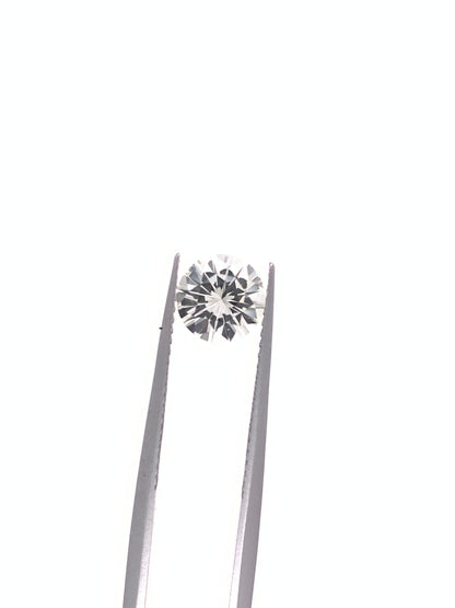 White Sapphire — 1.40ct Round Brilliant Cut | 6.9mm | Sri Lanka | Heated