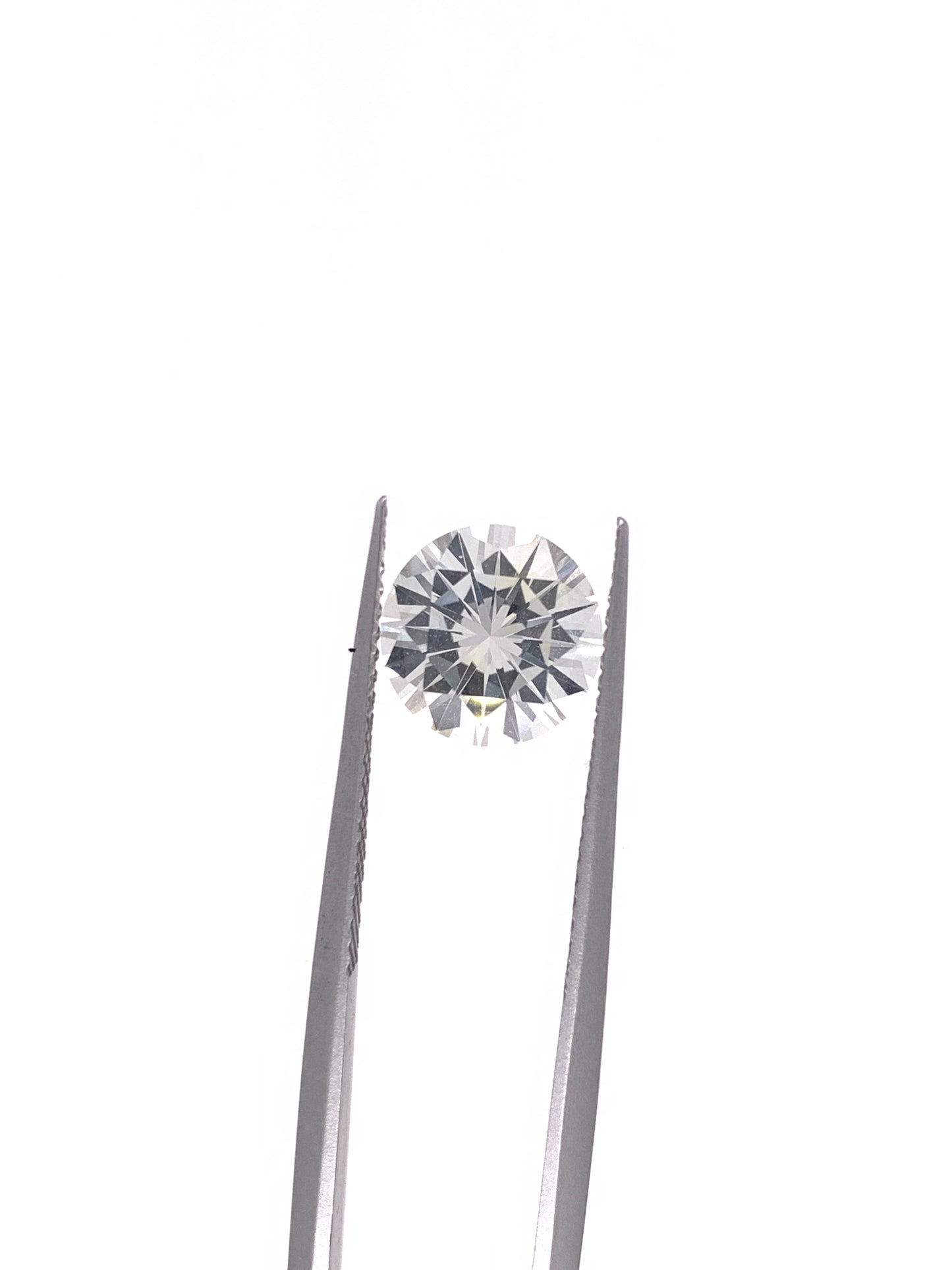 White Sapphire — 2.76ct Round Brilliant Cut | 8.5mm | Sri Lanka | Heated