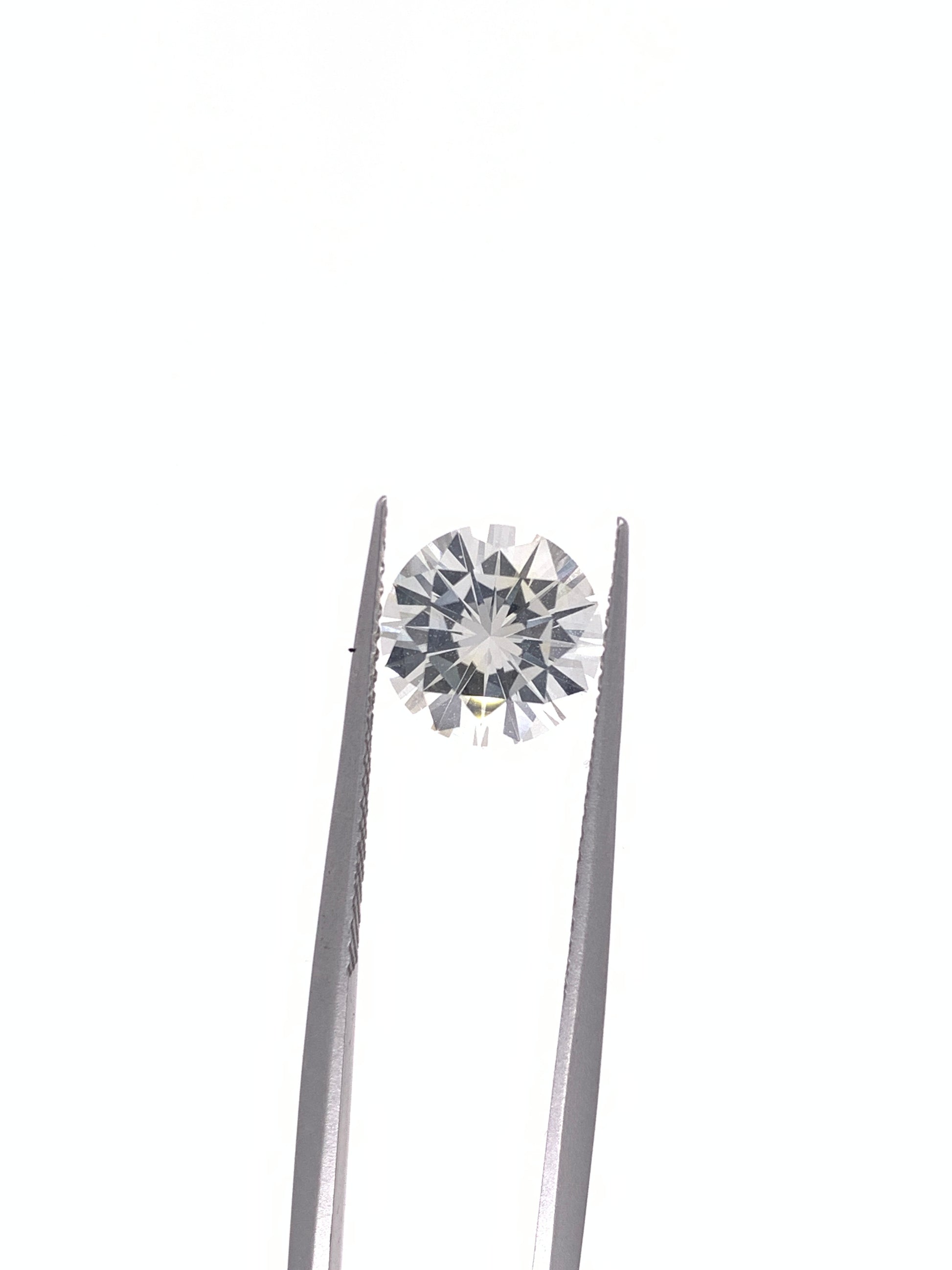 White Sapphire — 2.76ct Round Brilliant Cut | 8.5mm | Sri Lanka | Heated
