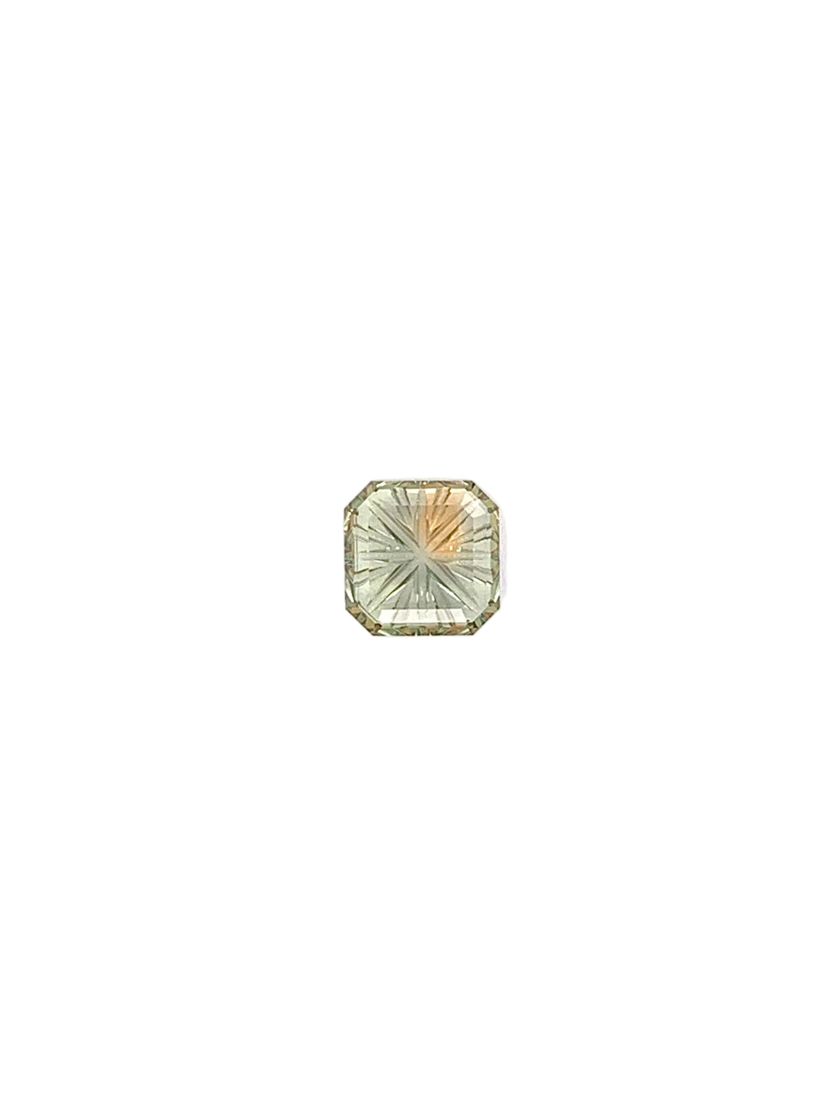 Green Sapphire — 1.11ct Fantasy Cut | 6.60 x 6.60mm | Madagascar | Heated