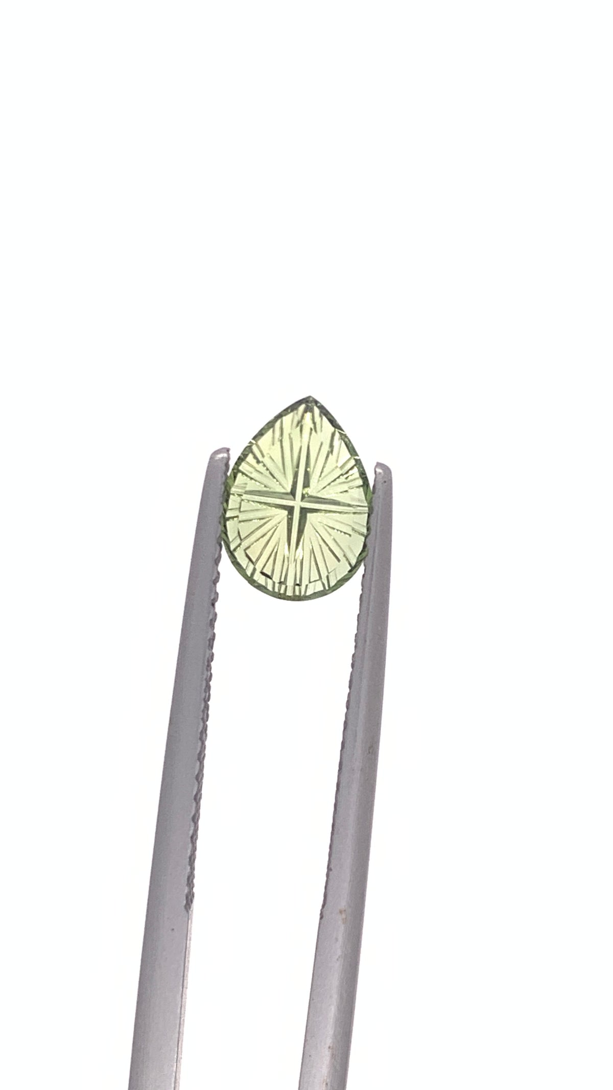 Green Sapphire — 1.16ct Fantasy Cut | 8.70 x 6.40mm | Madagascar | Heated