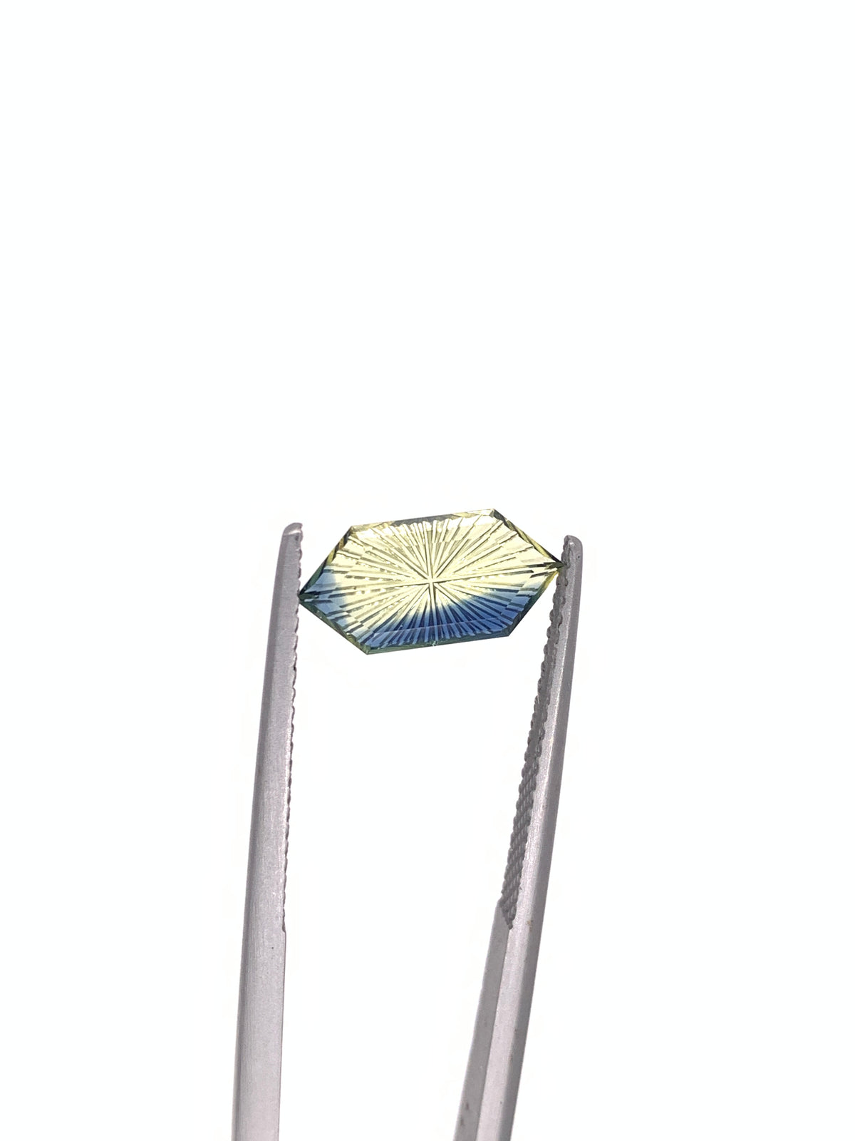 Bicolour Sapphire — 1.30ct Fantasy Cut | 12.35 x 5.90mm | Madagascar | Unheated