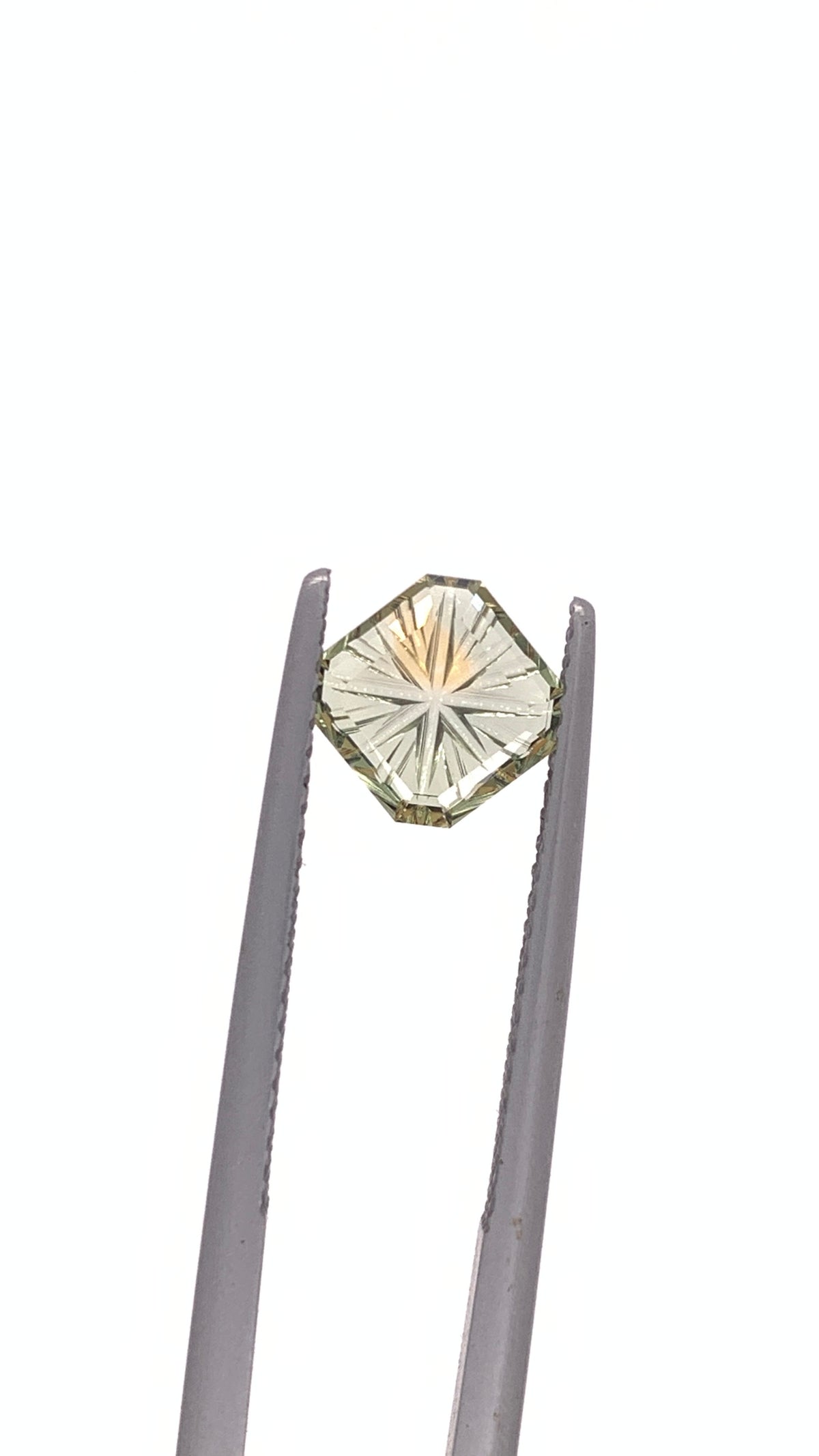 Green Sapphire — 1.11ct Fantasy Cut | 6.60 x 6.60mm | Madagascar | Heated