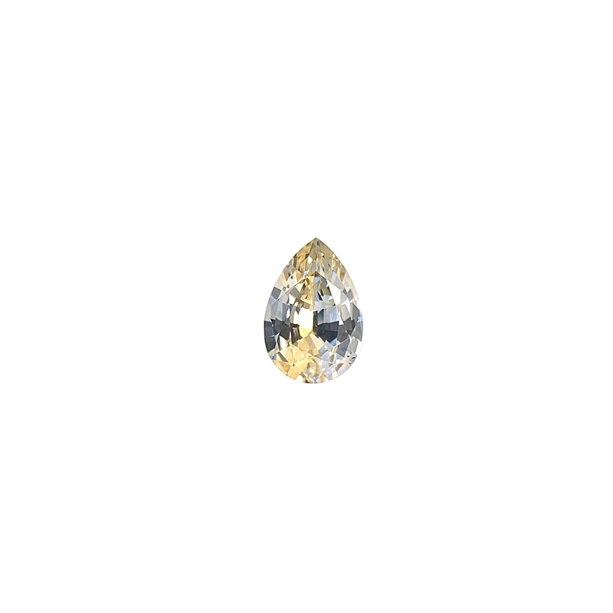 Yellow Sapphire — 1.02ct Pear | 7.80 x 5.35mm | Sri Lanka | Heated