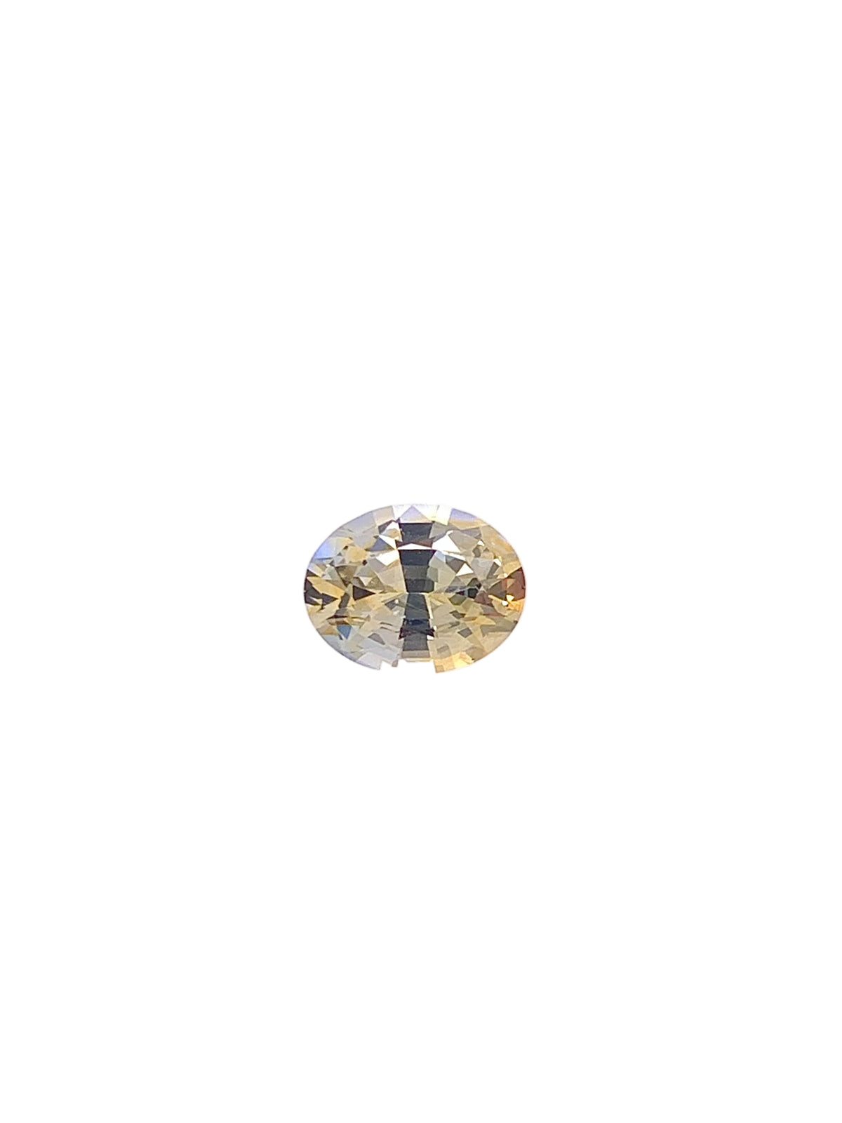 Bicolour Sapphire — 0.99ct Oval | 6.80 x 5.25mm | Sri Lanka | Heated
