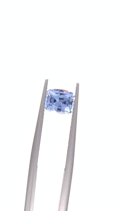 Blue Sapphire — 1.48ct Cushion | 7.10 x 5.90mm | Sri Lanka | Heated