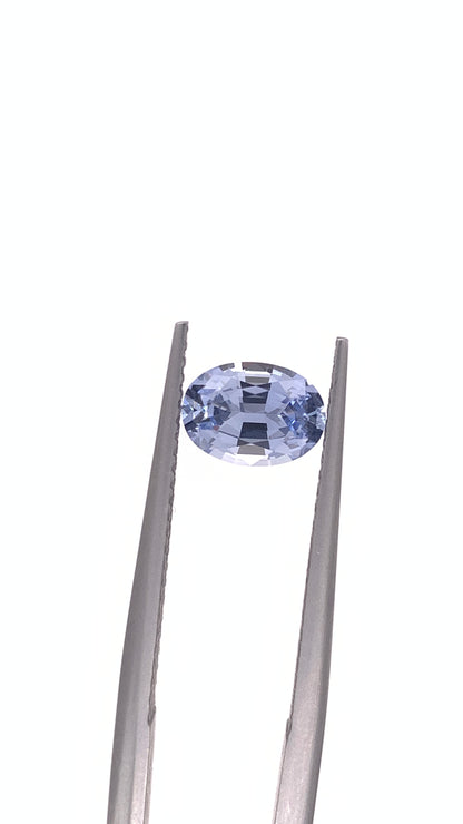 Blue Sapphire — 1.17ct Oval | 7.45 x 5.40mm | Sri Lanka | Heated