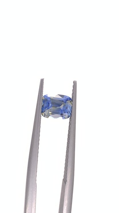 Blue Sapphire — 0.92ct Cushion | 6.40 x 5.00mm | Sri Lanka | Heated