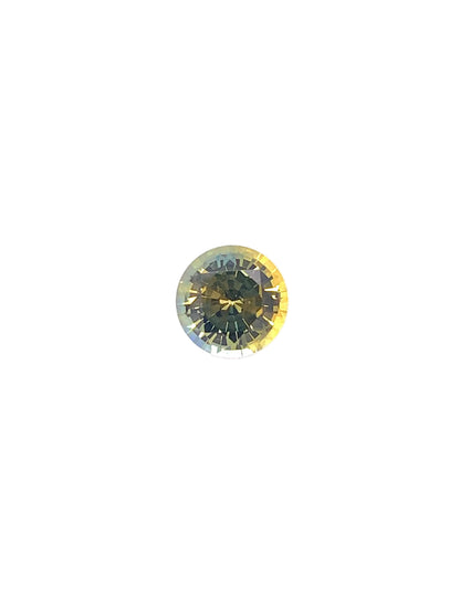 Bicolour Sapphire — 1.16ct Round Step Cut | 6.15mm | Sri Lanka | Heated