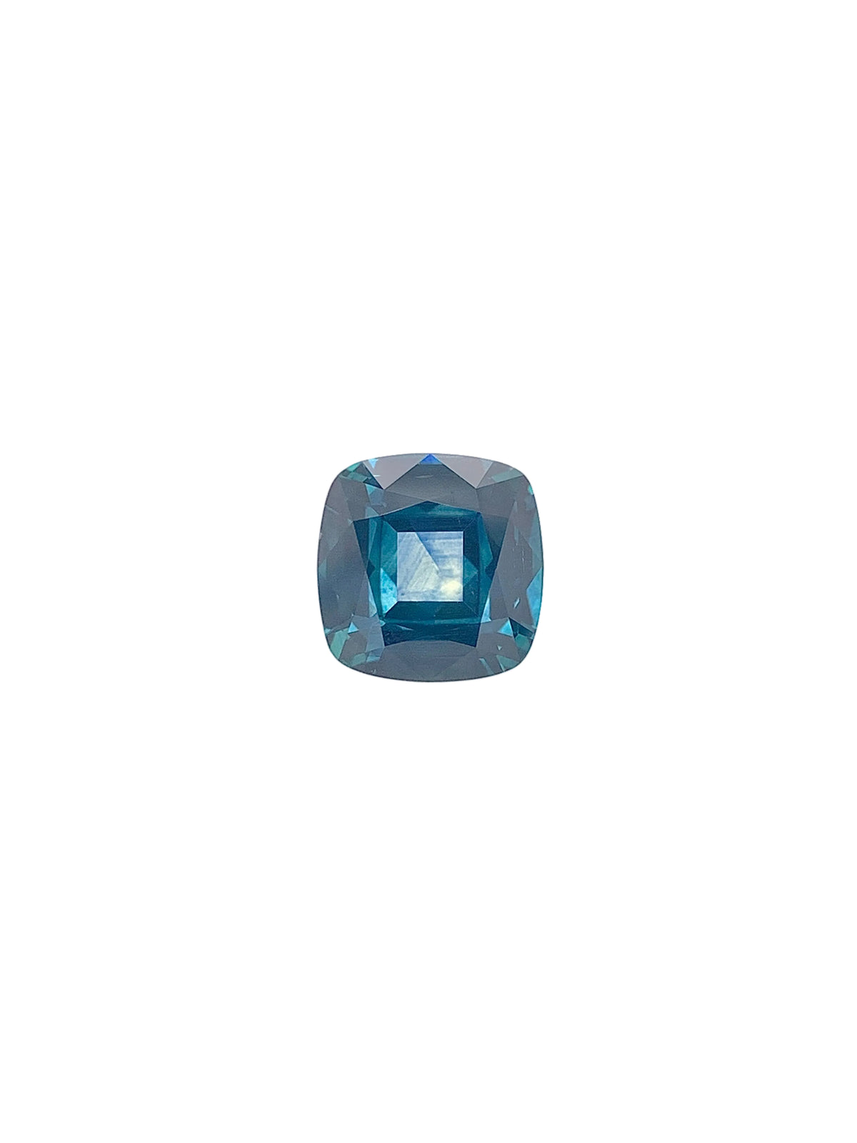 Montana Sapphire — 3.43ct Cushion | 9.10 x 9.00mm | USA | Heated