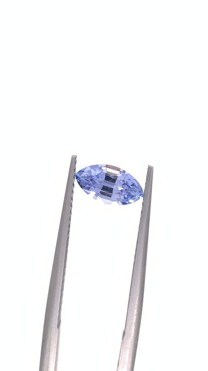 Blue Sapphire — 0.96ct Marquise | 8.60 x 4.60mm | Sri Lanka | Heated