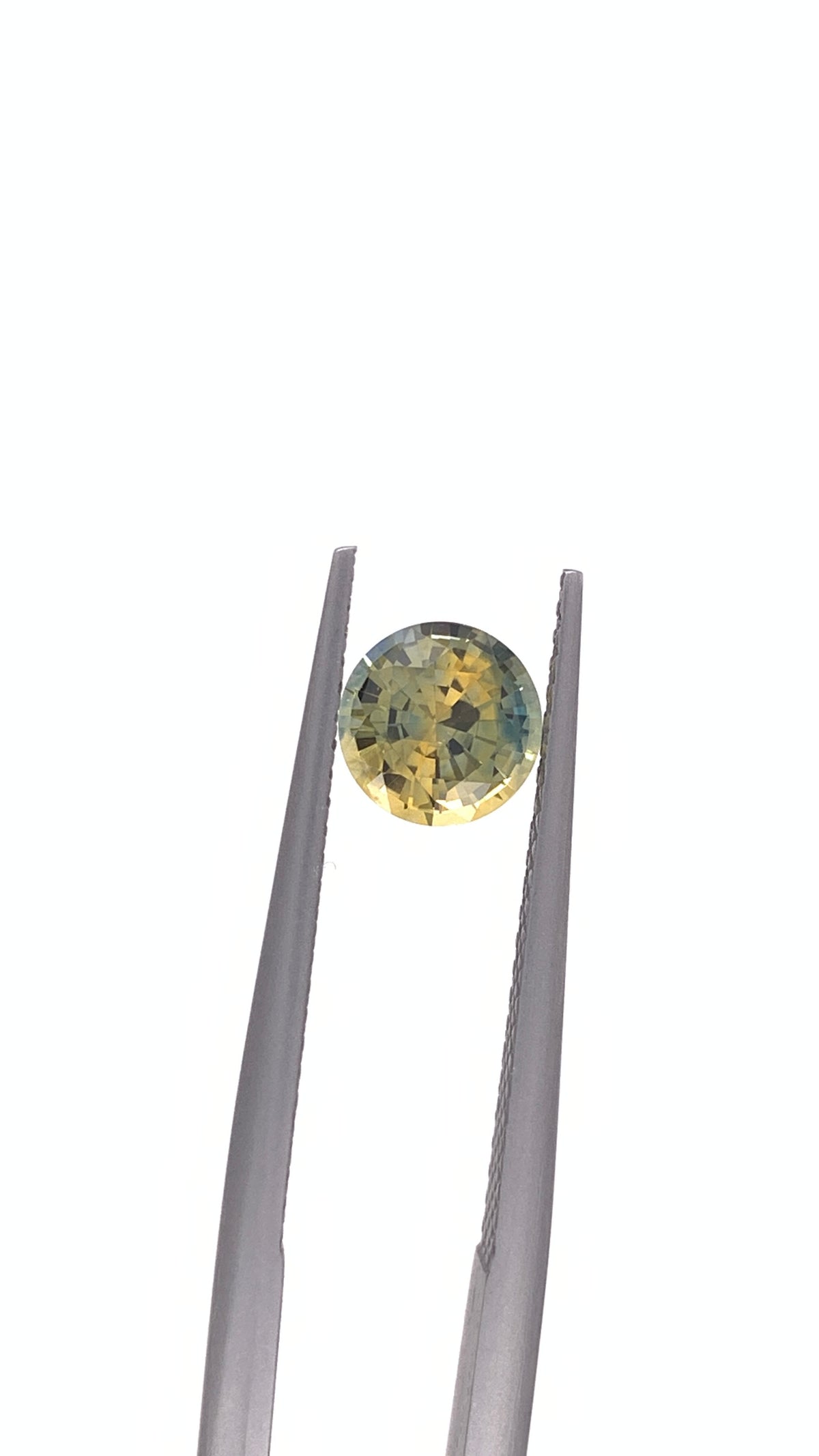 Bicolour Sapphire — 1.16ct Round Step Cut | 6.15mm | Sri Lanka | Heated