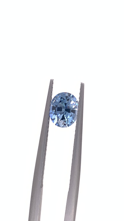 Blue Sapphire — 1.20ct Oval | 6.80 x 5.75mm | Sri Lanka | Heated