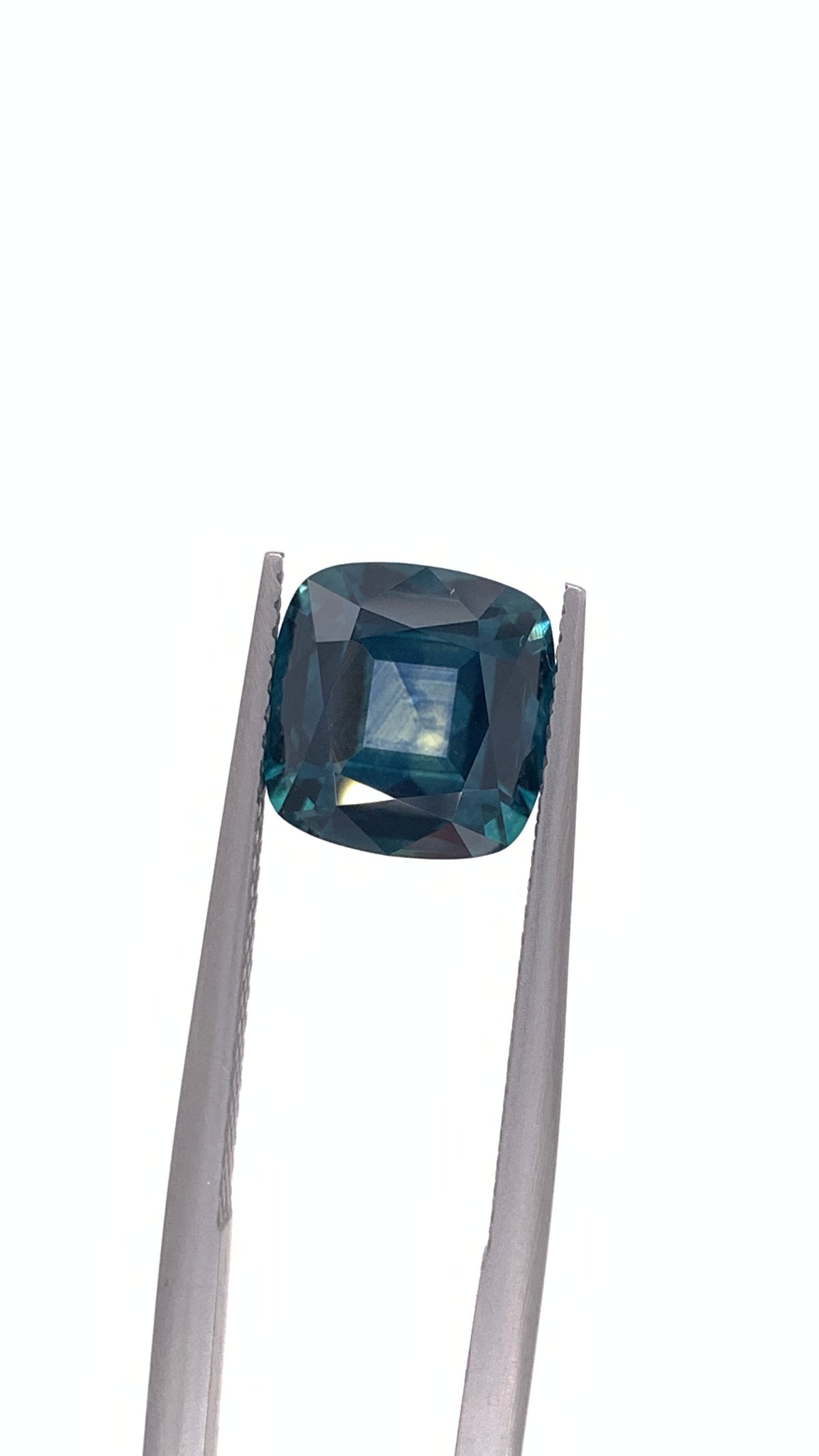 Montana Sapphire — 3.43ct Cushion | 9.10 x 9.00mm | USA | Heated