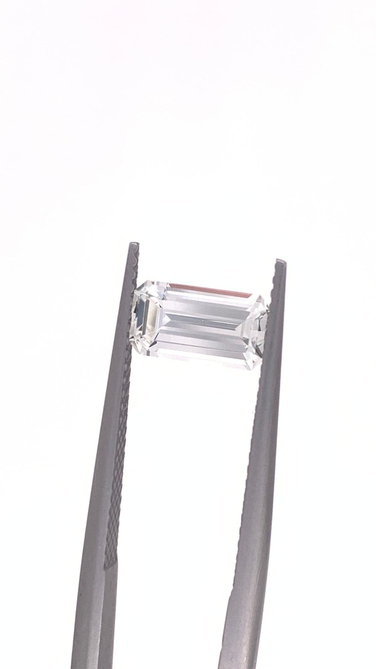 White Sapphire — 1.53ct Emerald Cut | 9.00 x 4.80mm | Madagascar | Heated