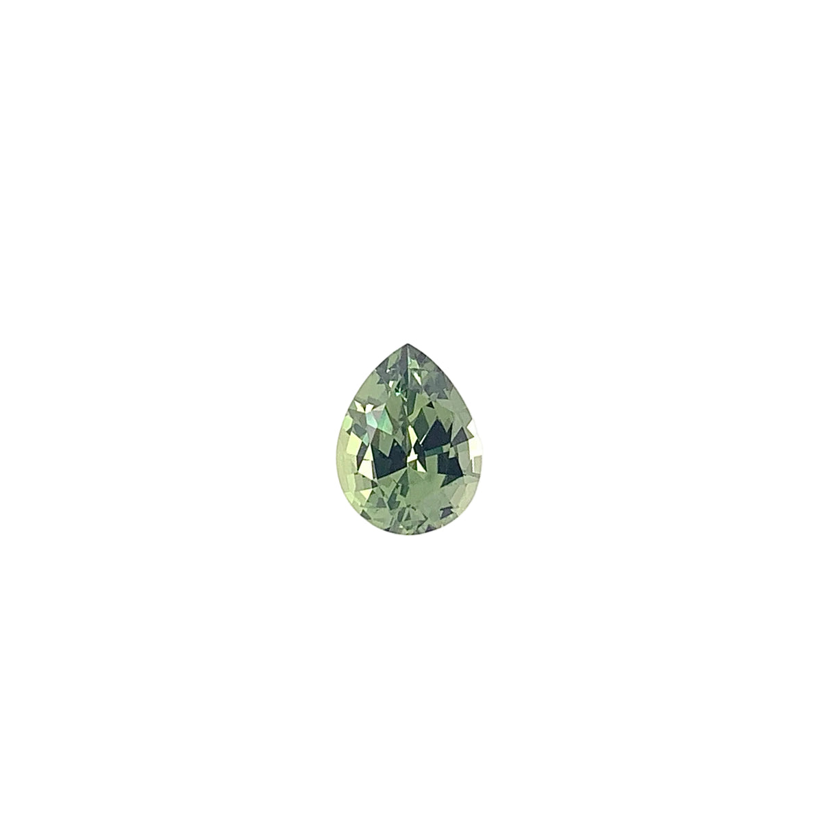 Green Sapphire — 1.12ct Pear | 7.30 x 5.60mm | Tanzania | Heated