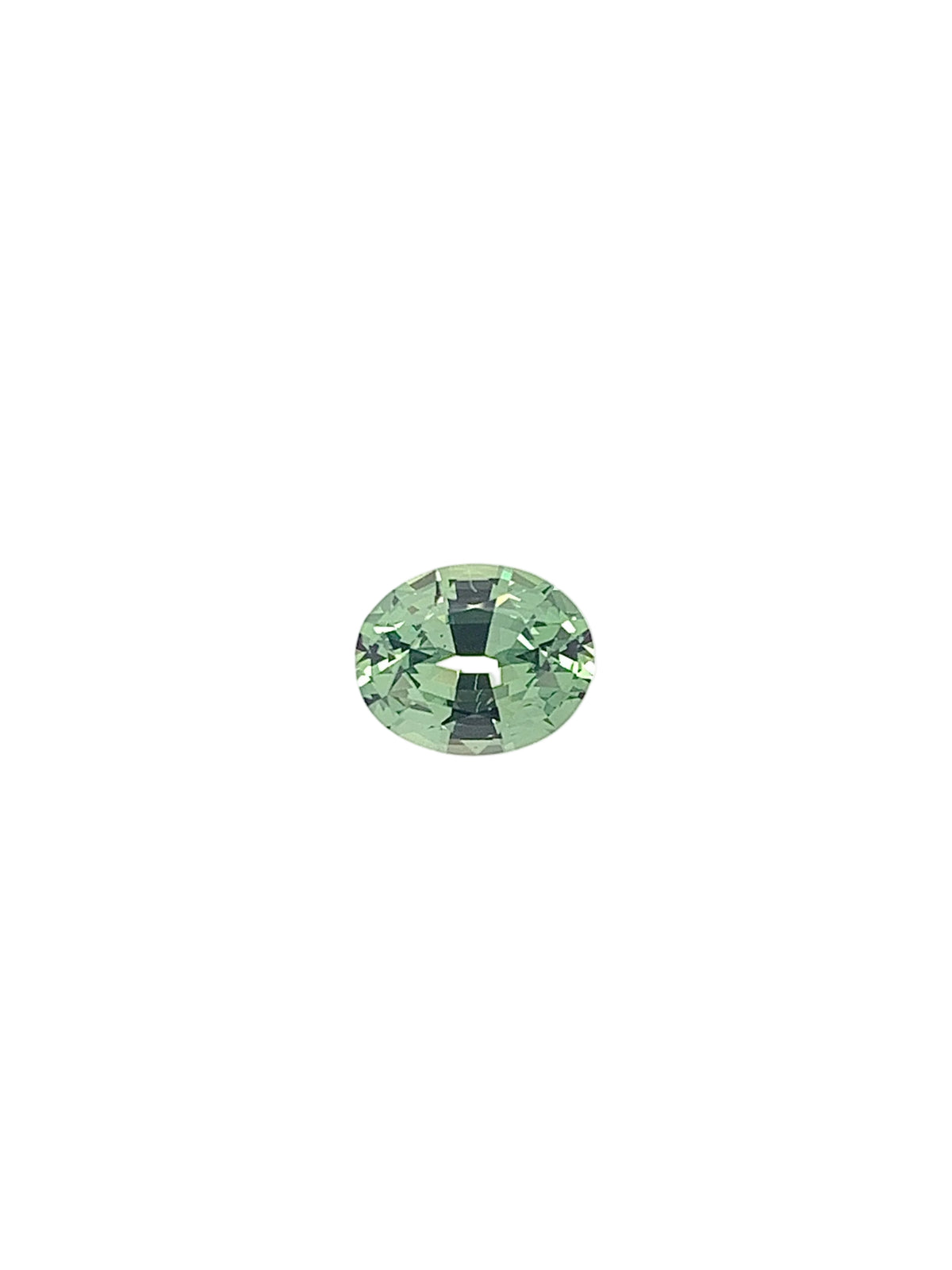 Green Sapphire — 1.13ct Oval | 7.00 x 5.60mm | Tanzania | Heated