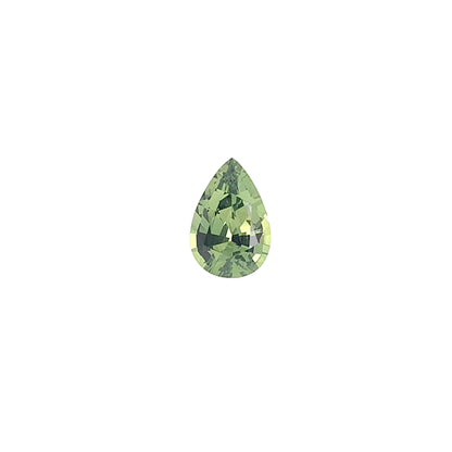 Green Sapphire — 1.00ct Pear | 7.85 x 5.30mm | Tanzania | Heated