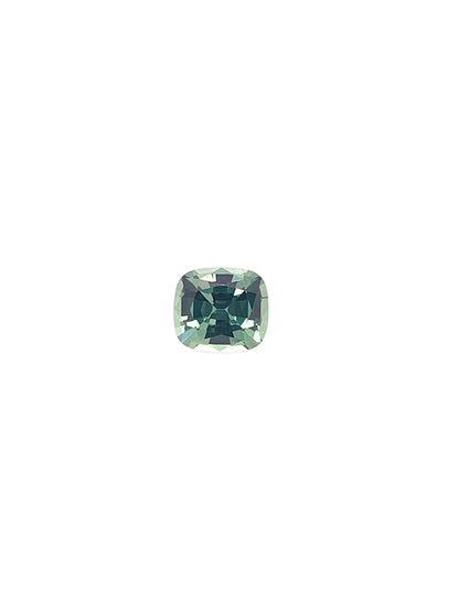 Green Sapphire — 1.12ct Cushion | 6.20 x 5.50mm | Tanzania | Heated