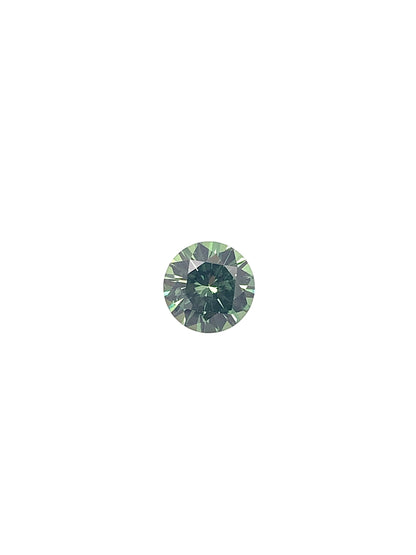 Green Sapphire — 1.06ct Round Brilliant Cut | 6.20mm | Tanzania | Heated