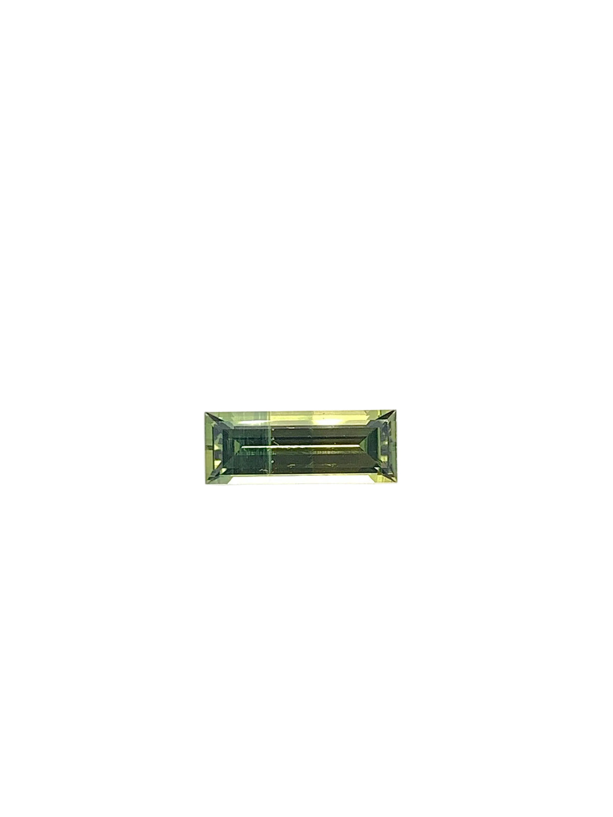 Green Sapphire — 0.74ct Baguette | 8.60 x 3.25mm | Madagascar | Unheated