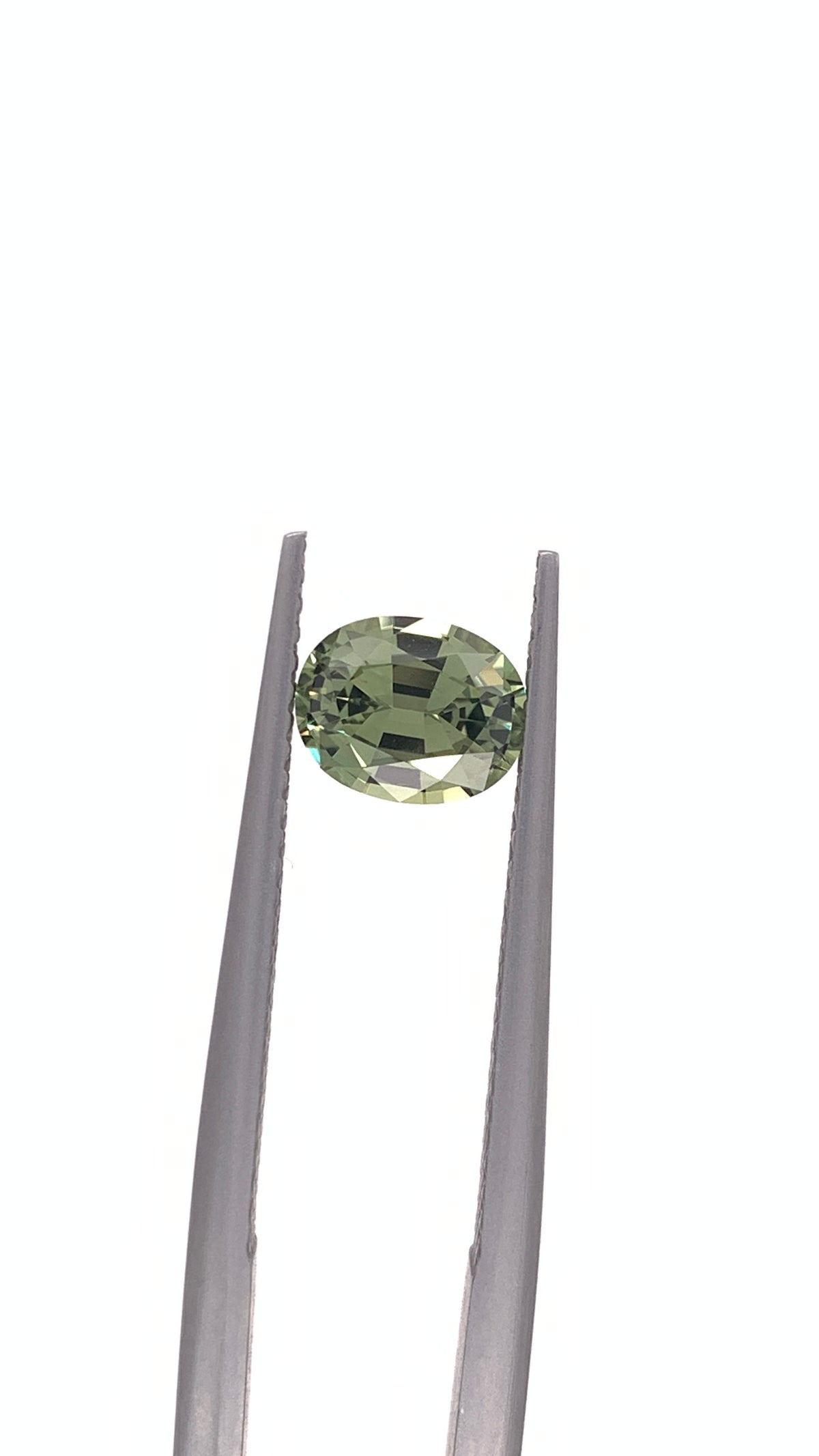 Green Sapphire — 1.07ct Oval | 6.80 x 5.40mm | Tanzania | Heated