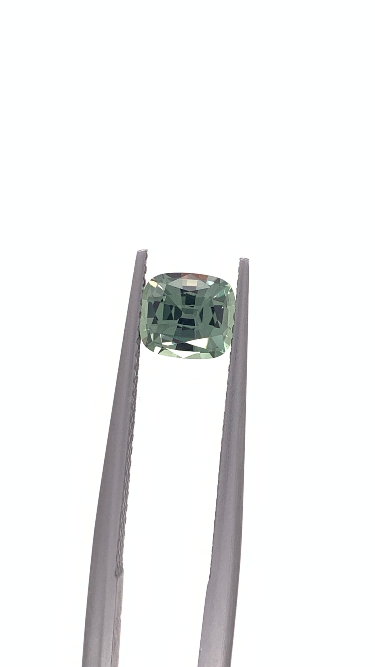 Green Sapphire — 1.12ct Cushion | 6.20 x 5.50mm | Tanzania | Heated