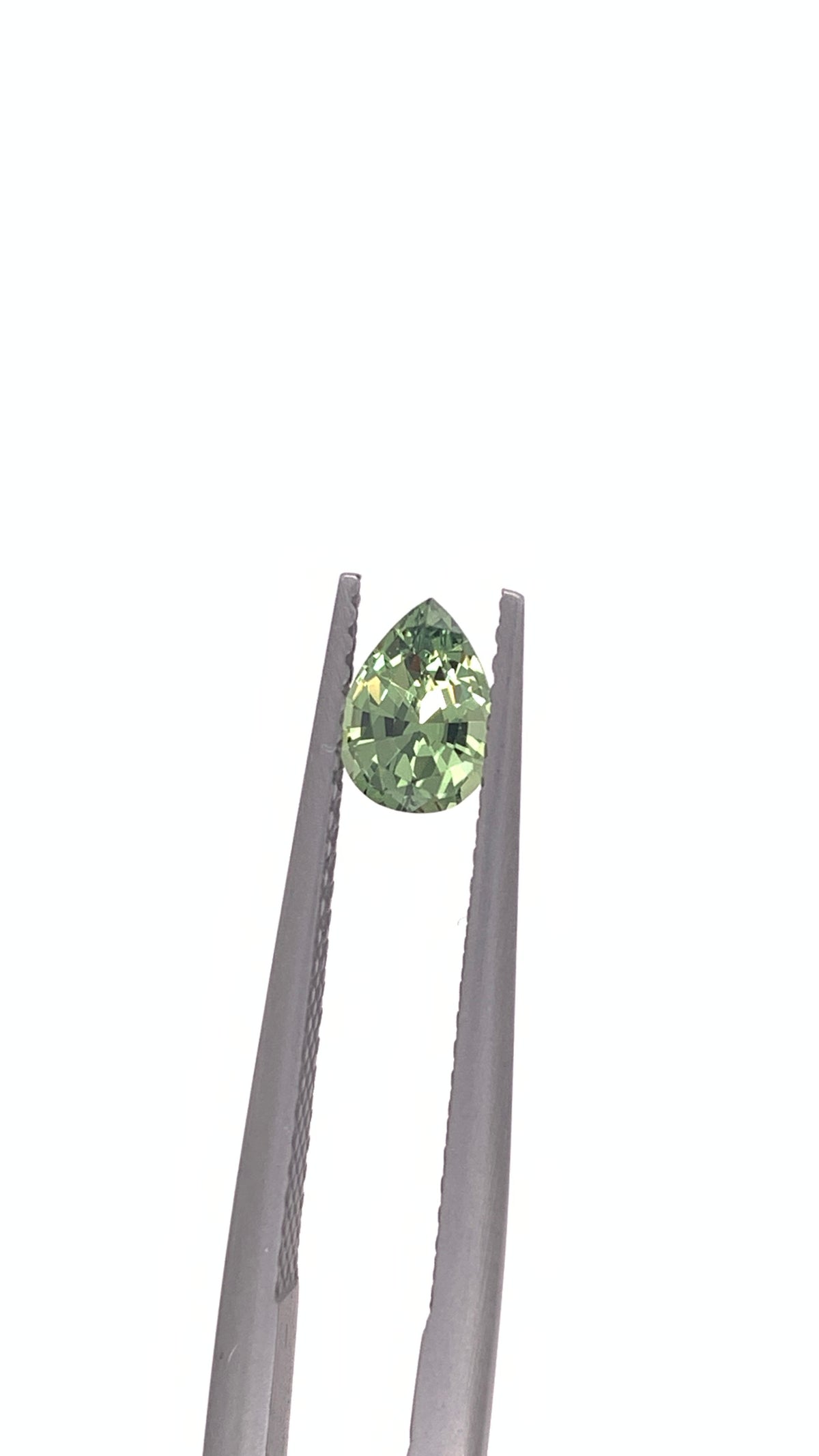Green Sapphire — 0.64ct Pear | 6.20 x 4.50mm | Tanzania | Heated