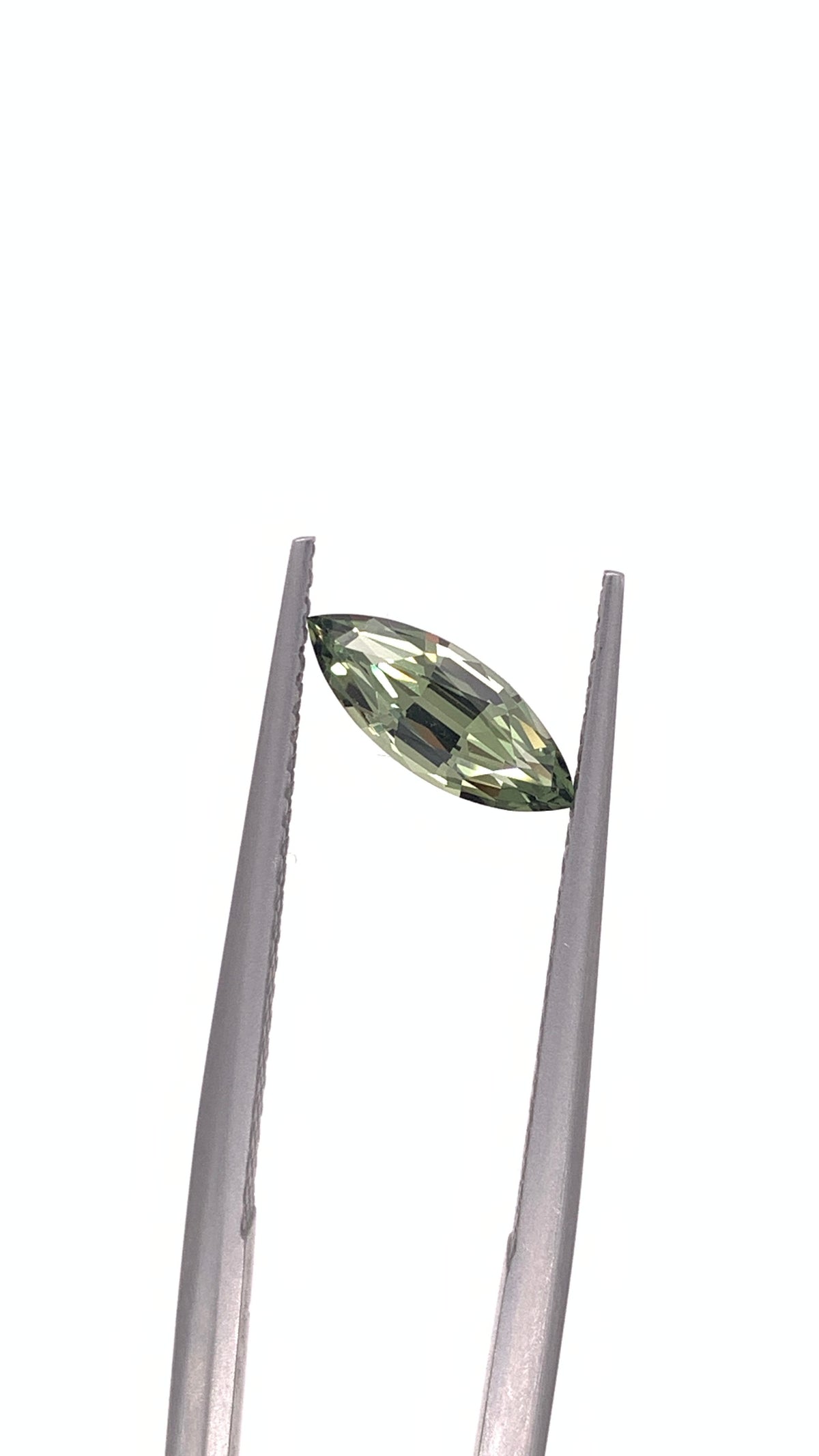 Green Sapphire — 0.79ct Marquise | 9.70 x 3.85mm | Tanzania | Heated