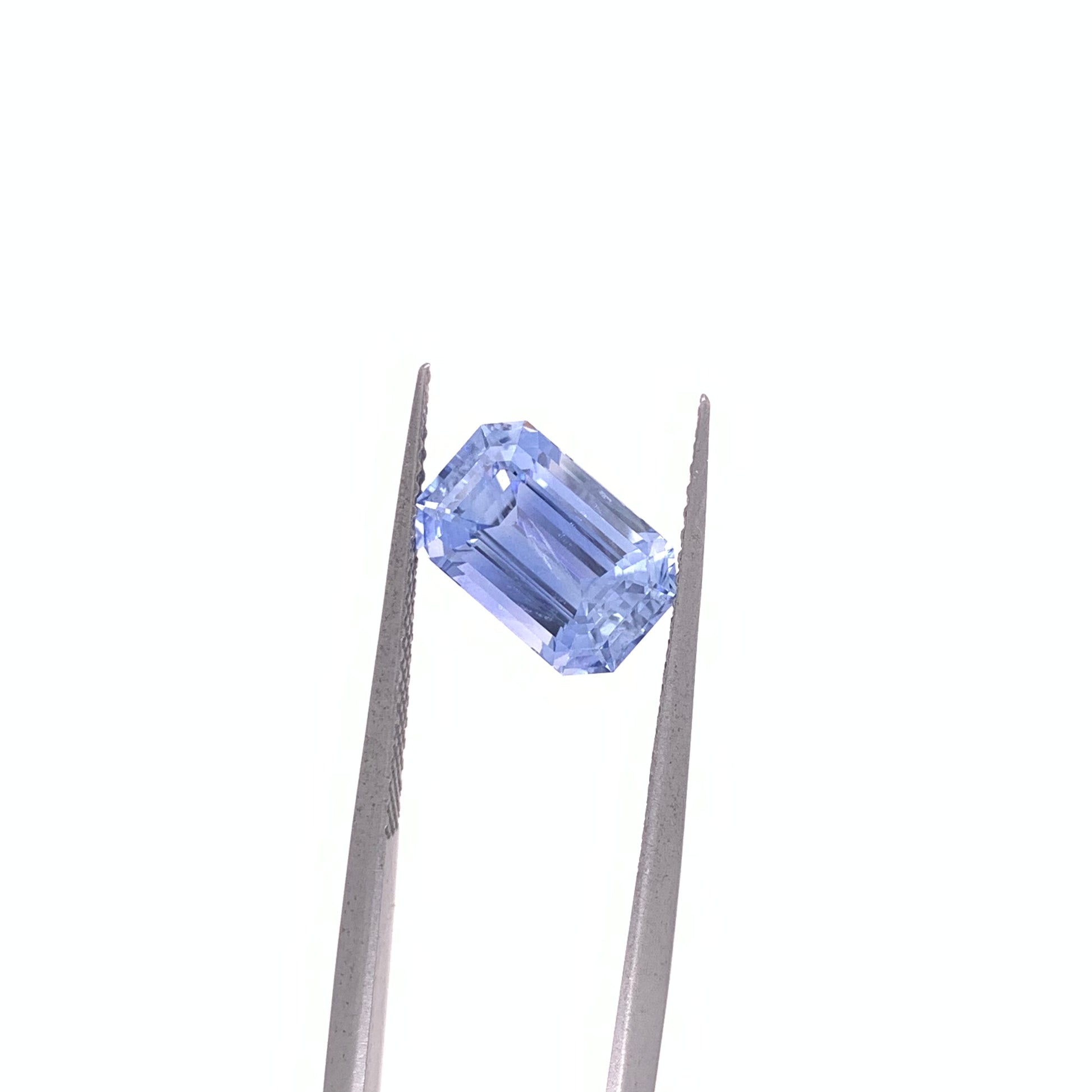 Blue Sapphire — 3.81ct Emerald Cut | 10.15x6.55mm | Sri Lanka | Heated