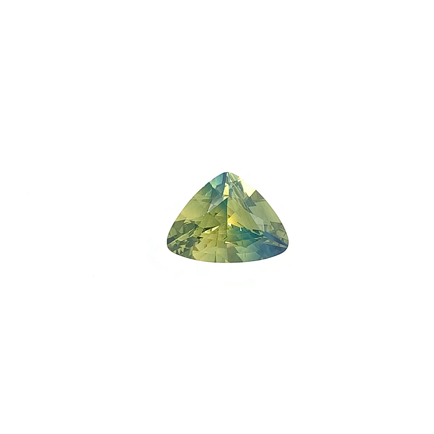 Green Sapphire — 1.44ct Trillion | 8.80x6.50mm | Madagascar | Unheated