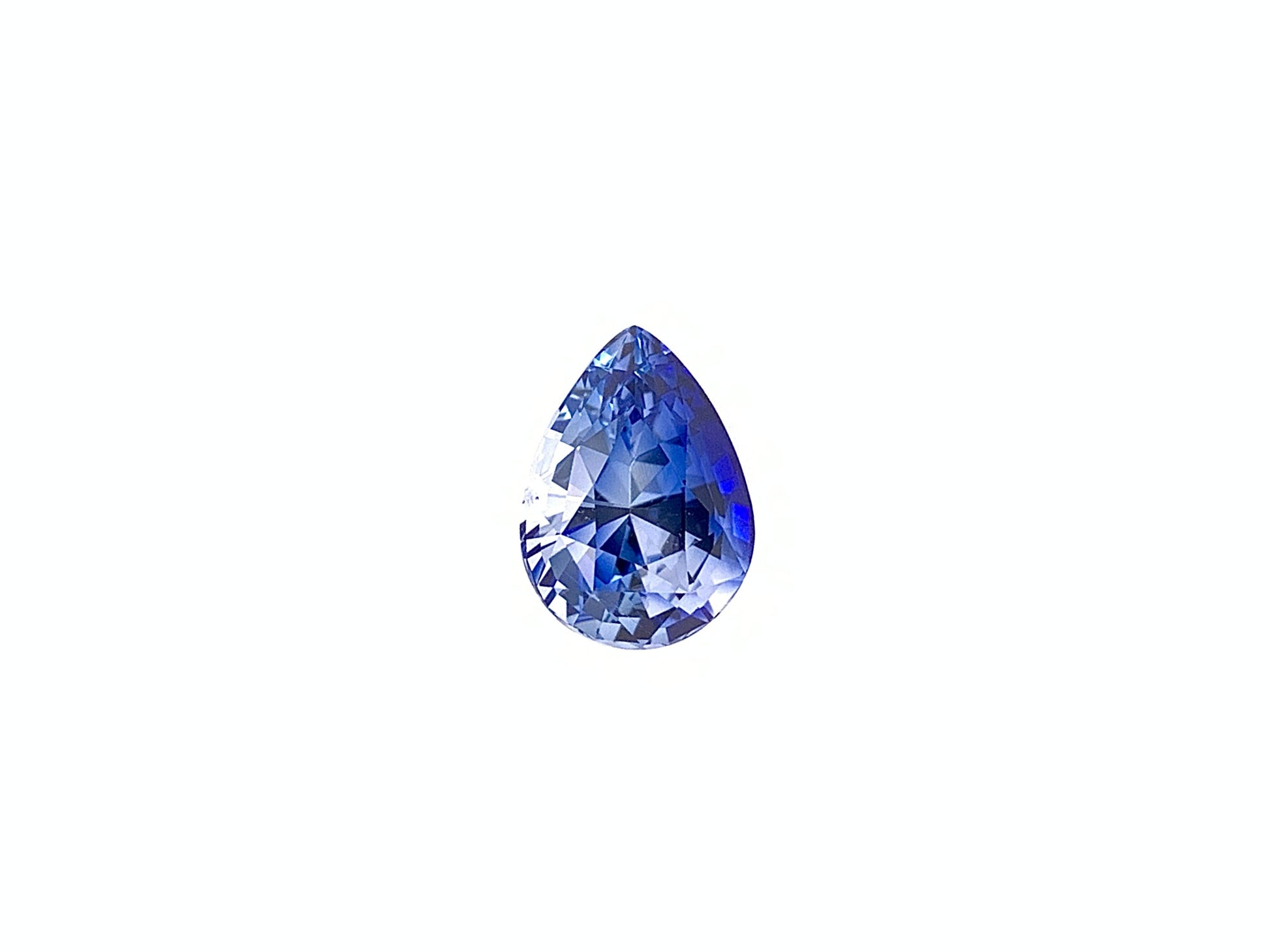 Blue Sapphire — 3.12ct Pear | 10.00 x 7.30mm | Sri Lanka | Heated