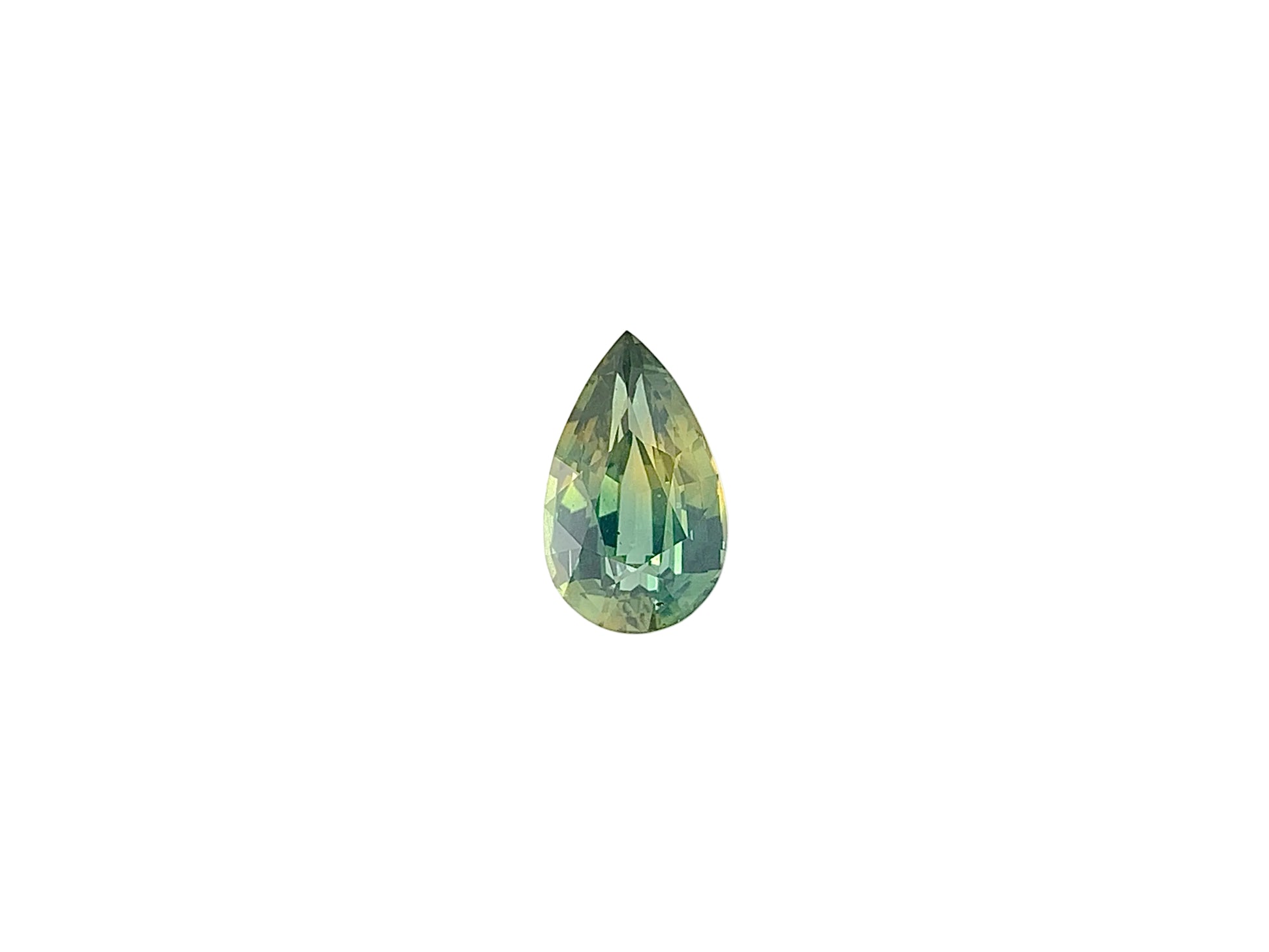 Green Sapphire — 1.41ct Pear | 8.85 x 5.40mm | Madagascar | Heated