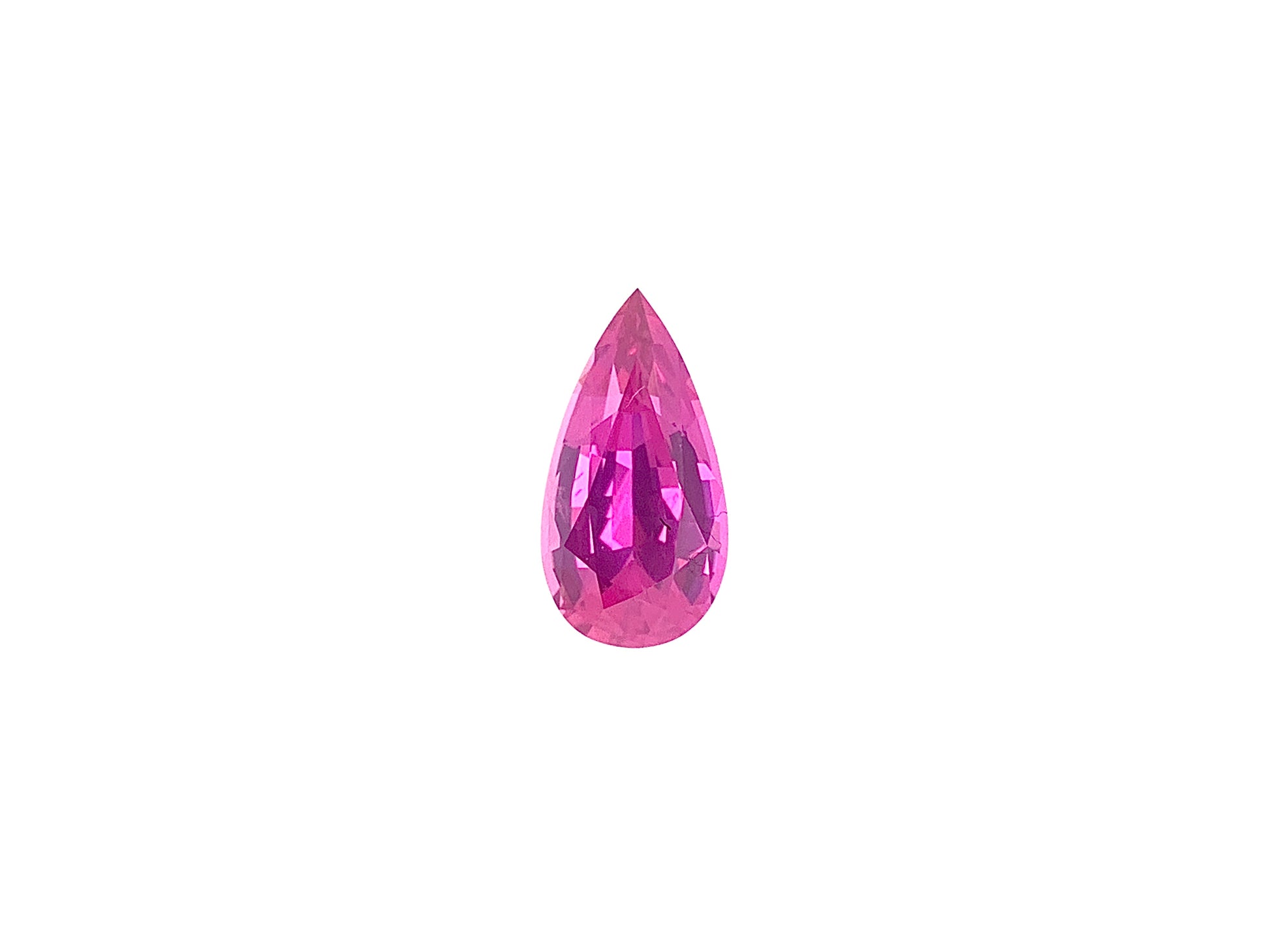 Pink Sapphire — 2.11ct Pear | 11.43 x 5.93mm | Mozambique | Heated