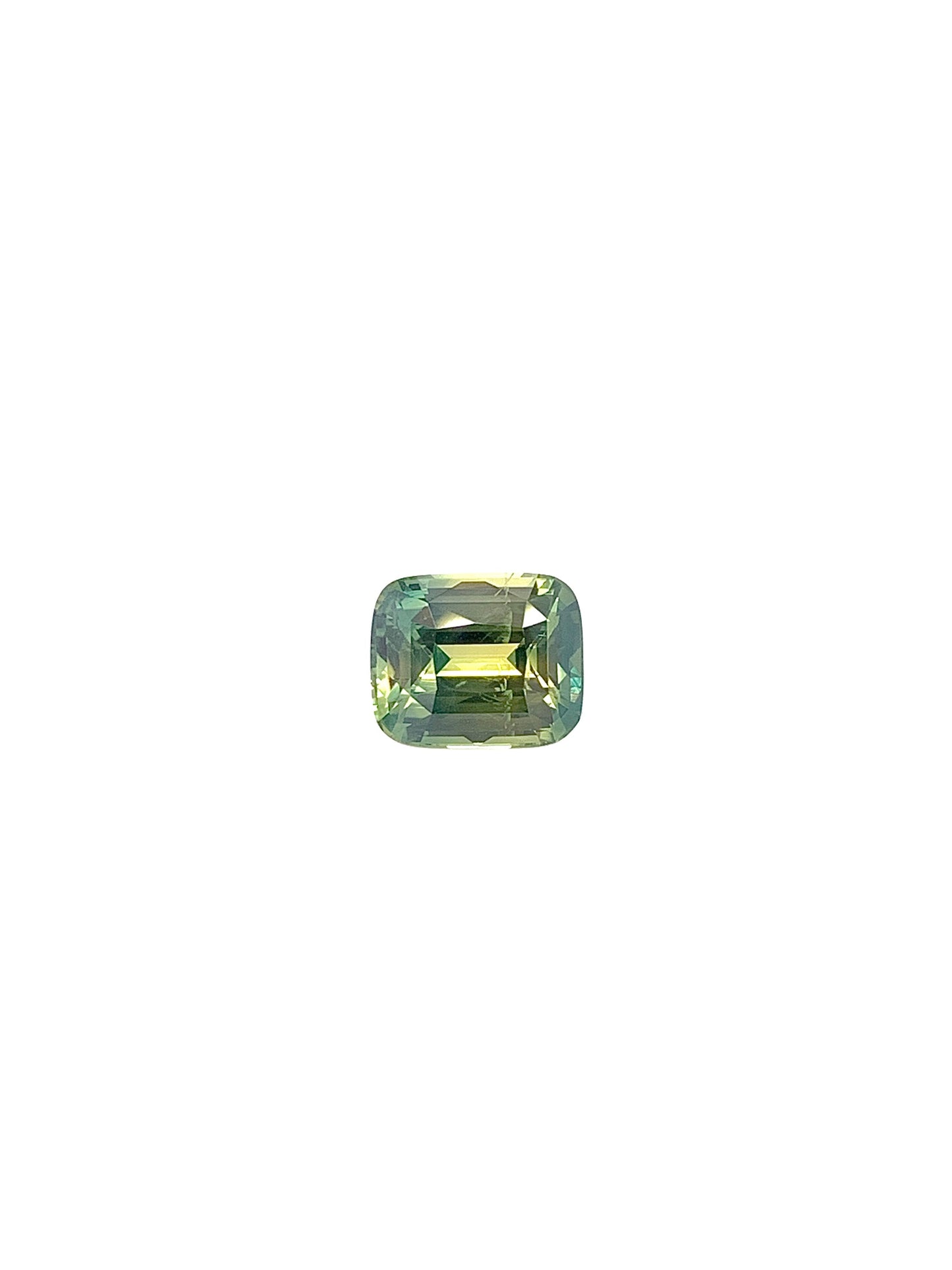 Green Sapphire — 2.03ct Cushion | 8.00 x 6.25mm | Madagascar | Unheated