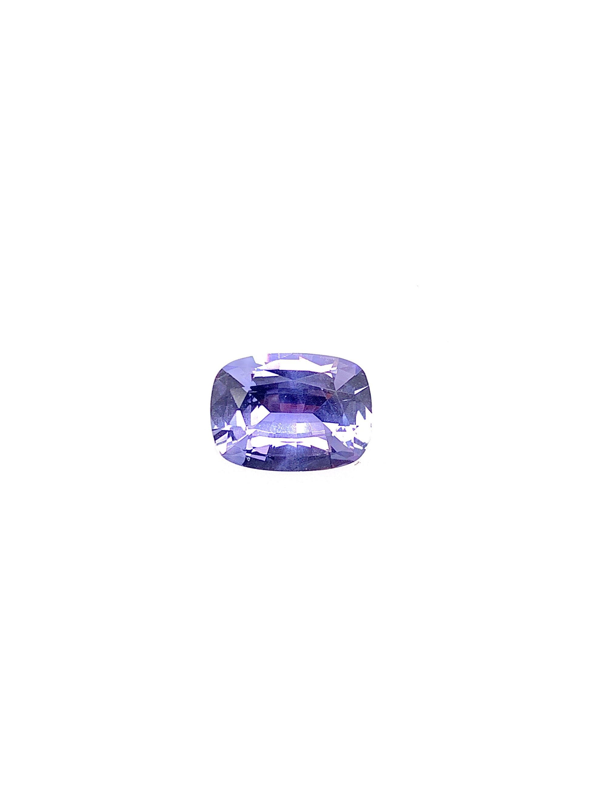 Purple Sapphire — 1.68ct Cushion | 8.67 x 6.35mm | Sri Lanka | Unheated
