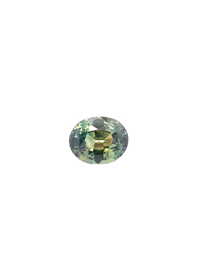Green Sapphire — 2.04ct Oval | 7.75 x 6.40mm | Madagascar | Heated