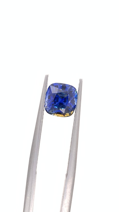 Blue Sapphire — 2.54ct Cushion | 7.10 x 6.70mm | Sri Lanka | Heated